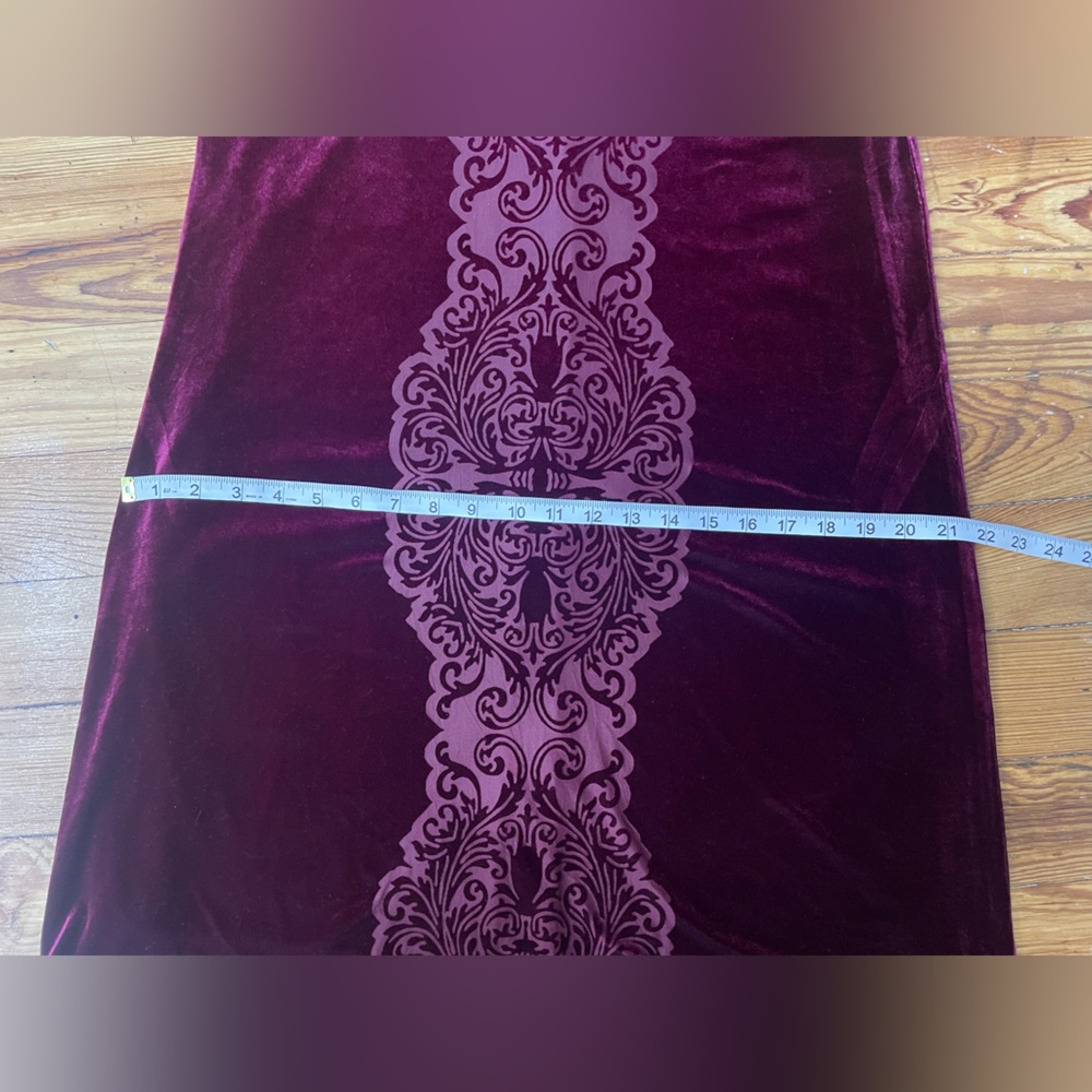 Crushed velvet mock turtleneck - Picture 6 of 15